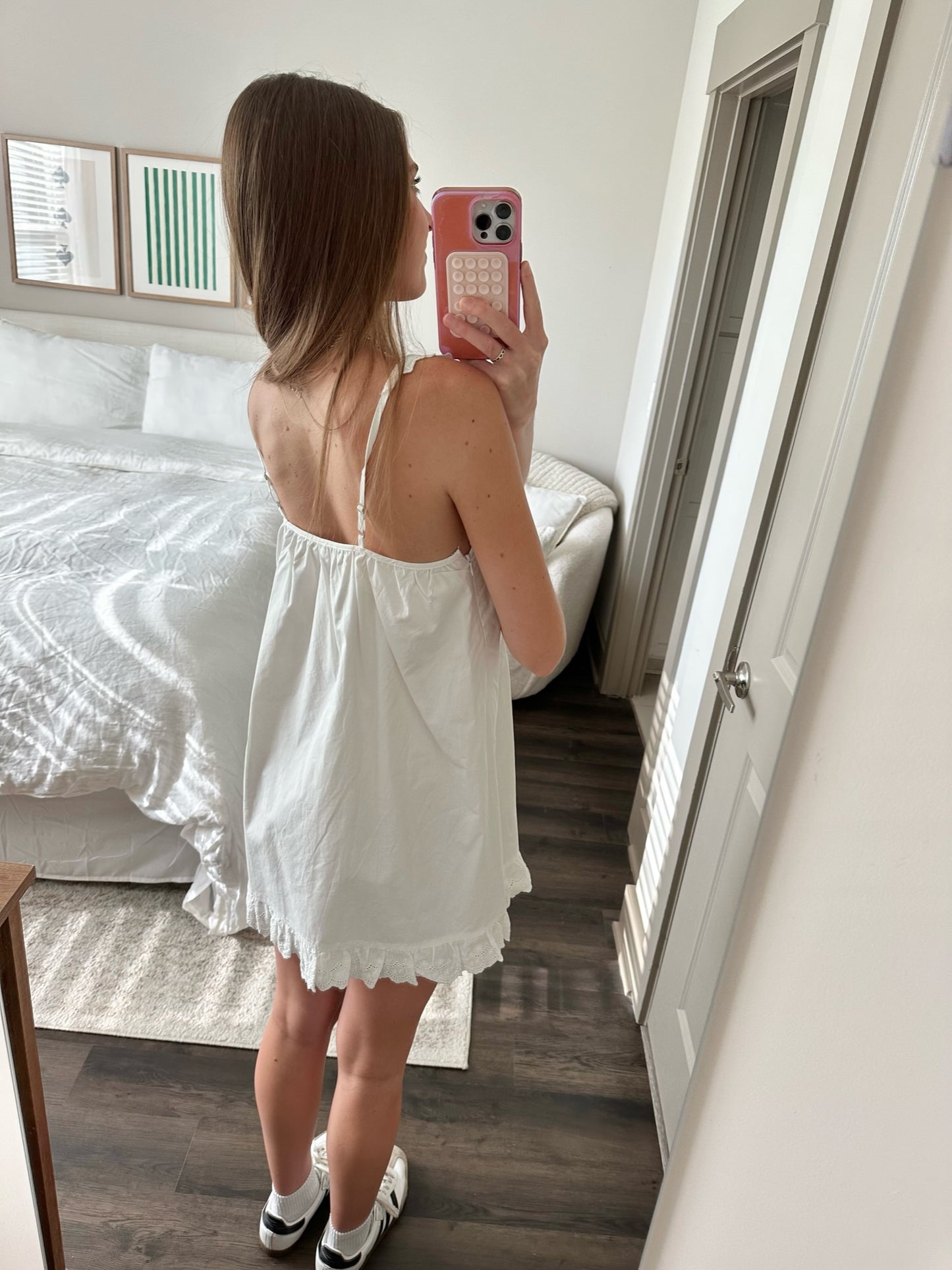 Coconut Kisses Lace Mini Dress