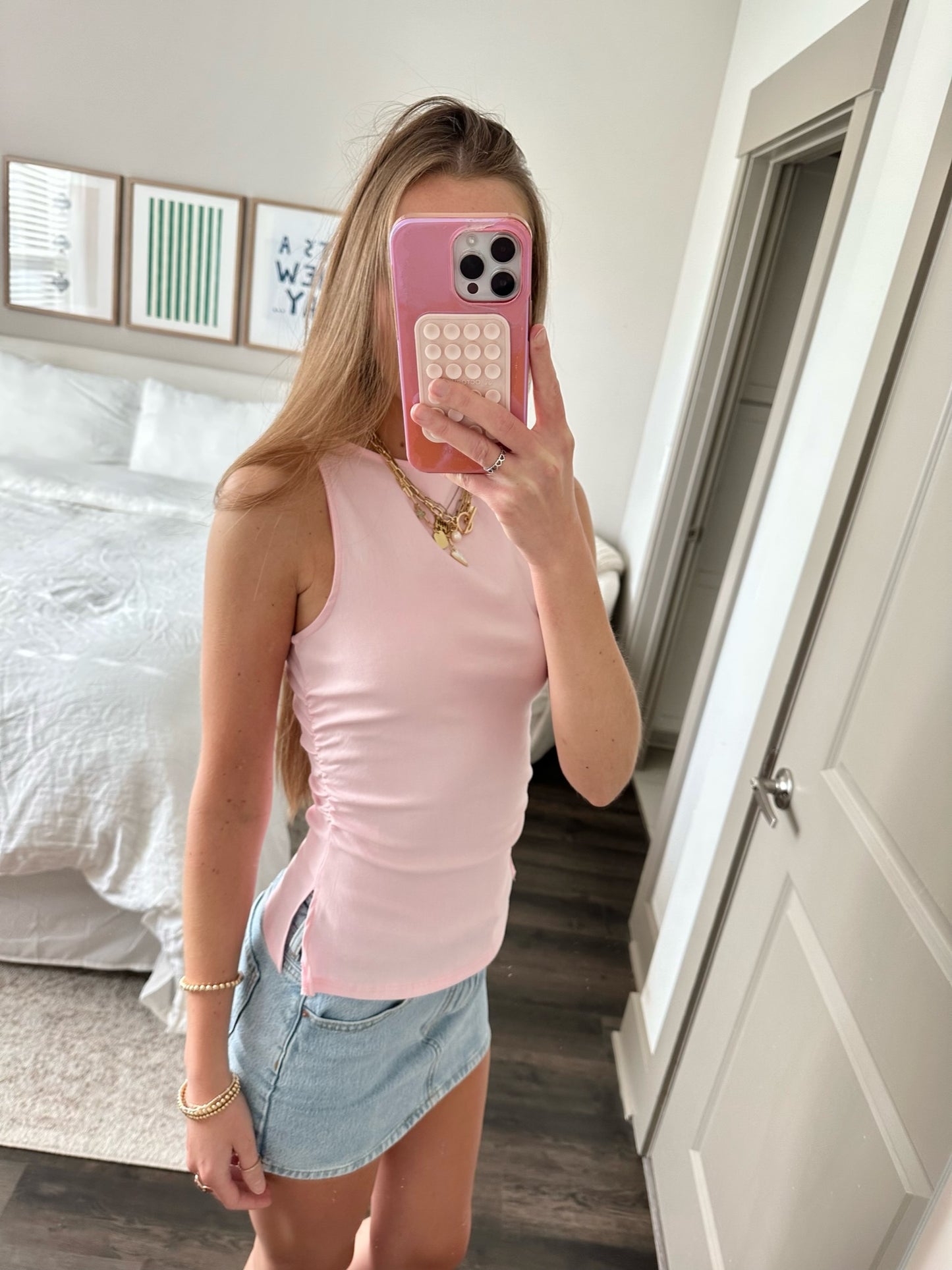 Polly Boat Neck Tank