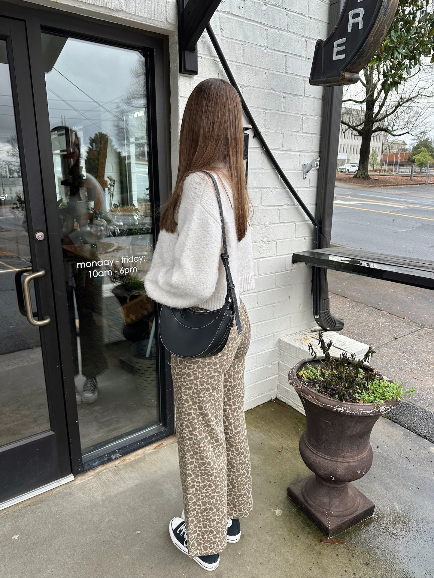 Rumor Has It Wide Leg Cheetah Pant