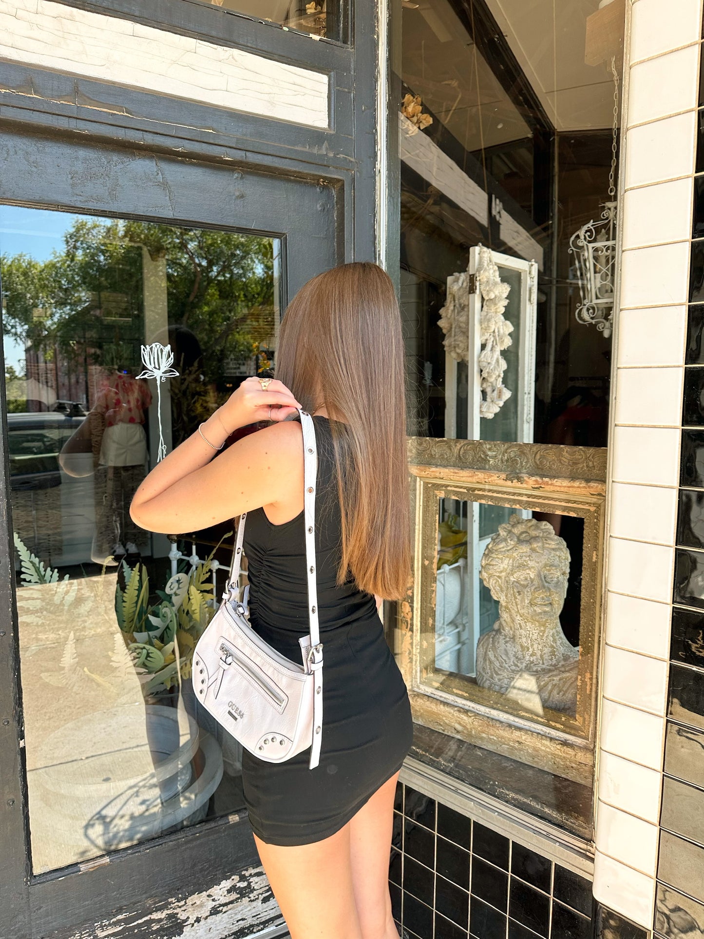 Caught Up Boat Neck Mini Dress