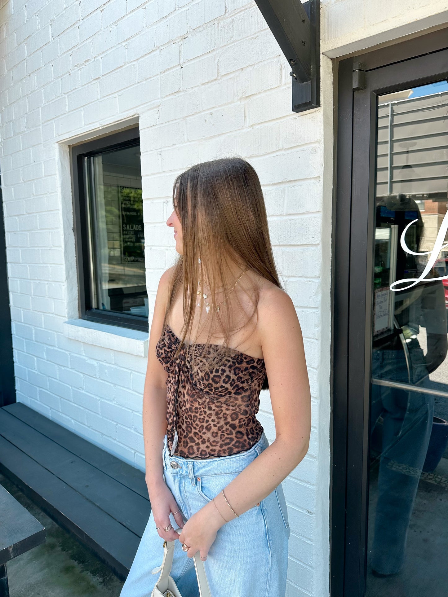 East Coast Leopard Tube Top