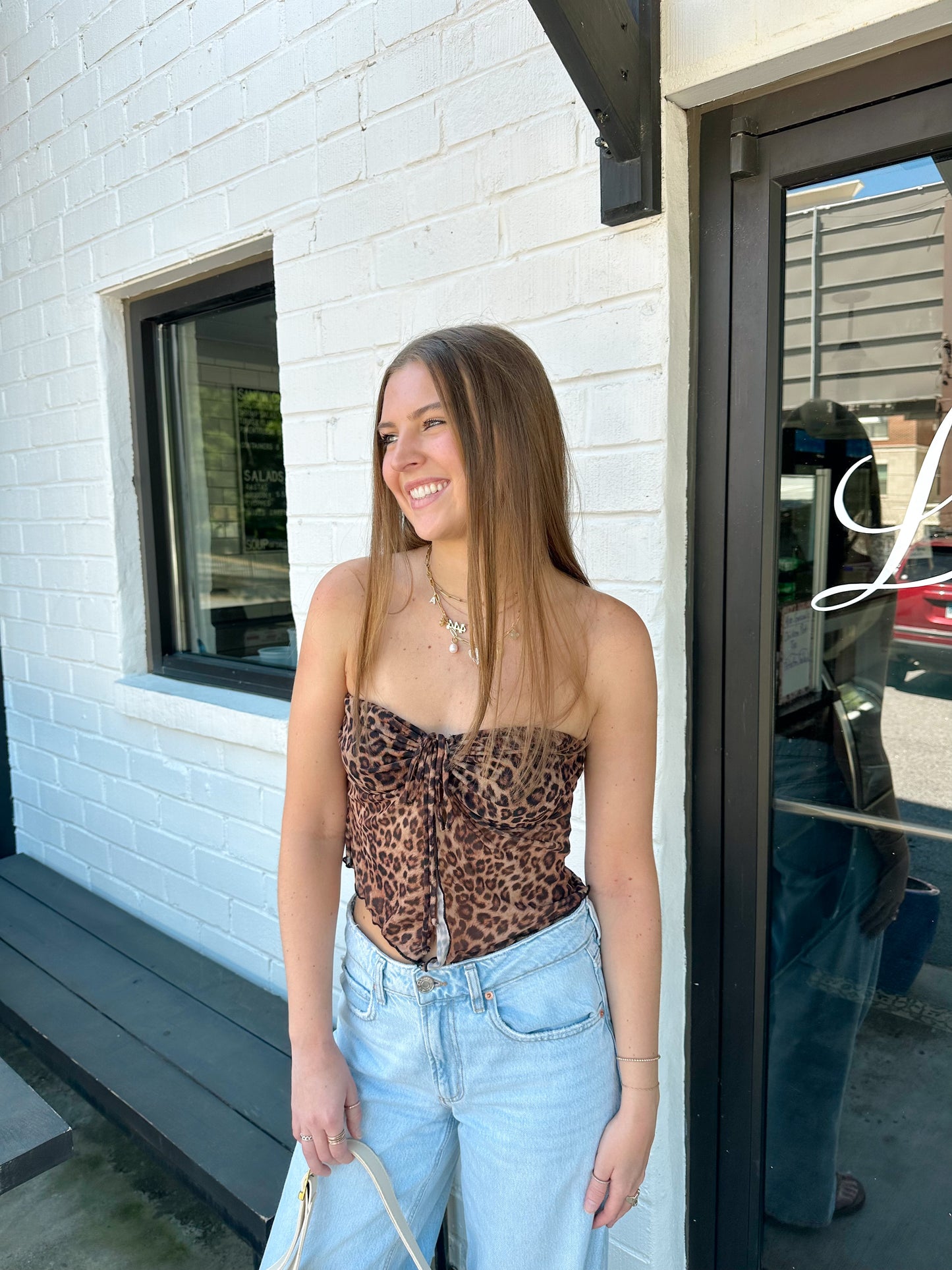 East Coast Leopard Tube Top