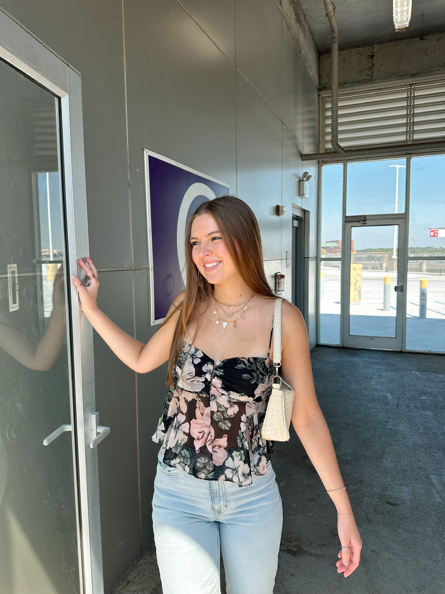 Forevermore Floral Tank
