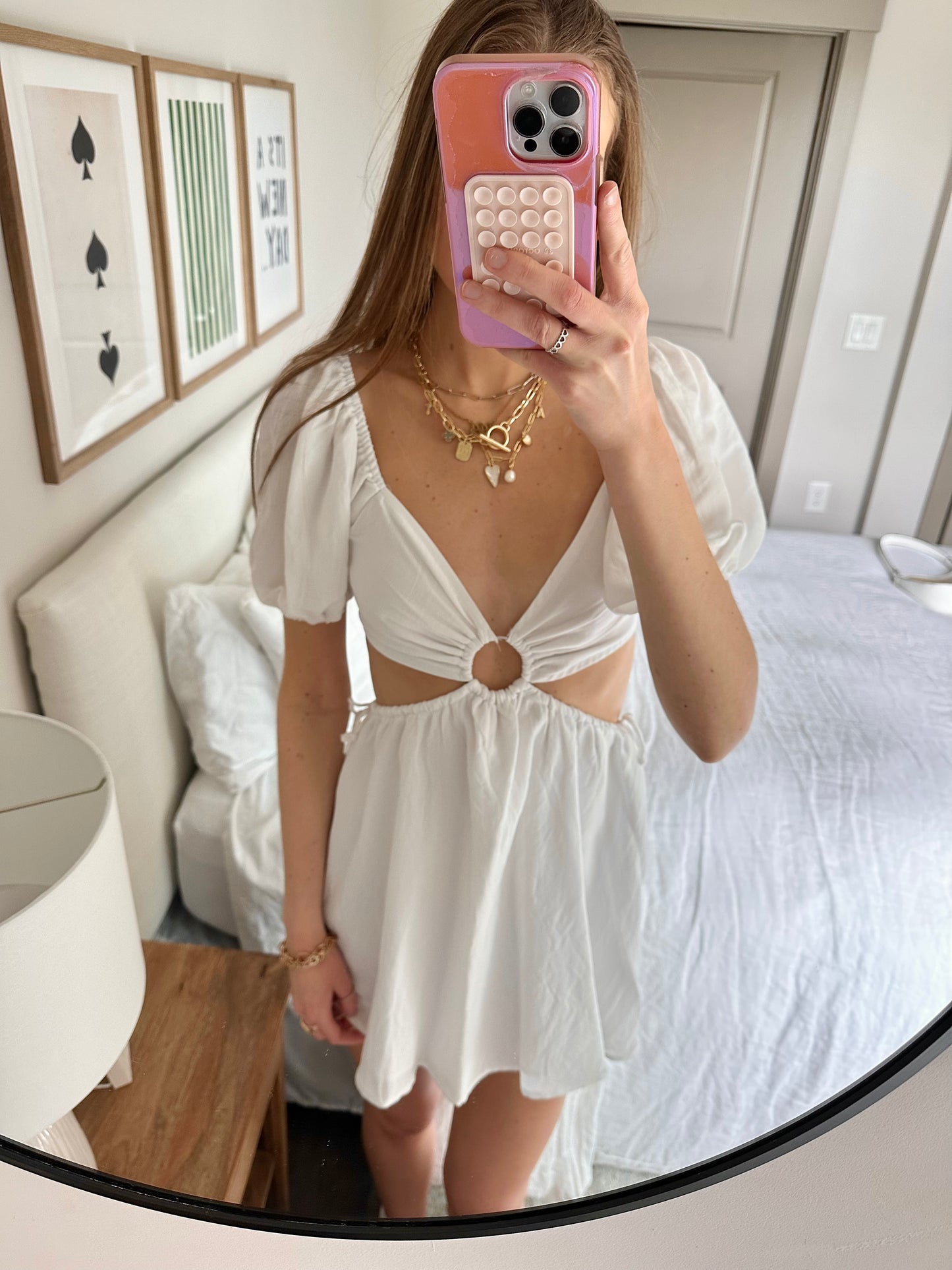 Sandy Beaches Mini Dress