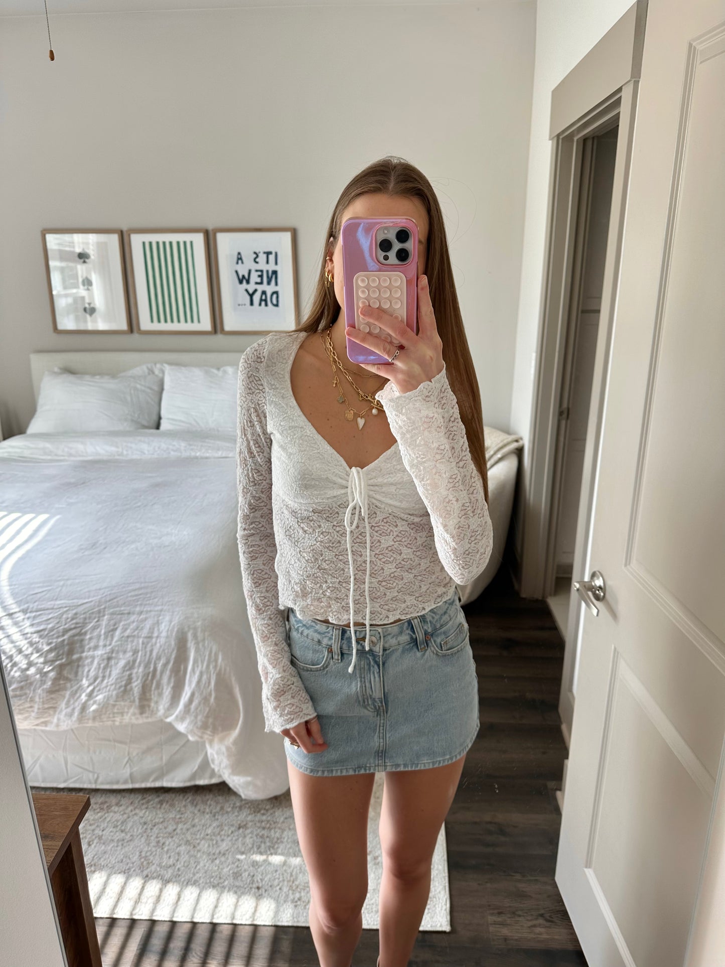 This & That Lace Top