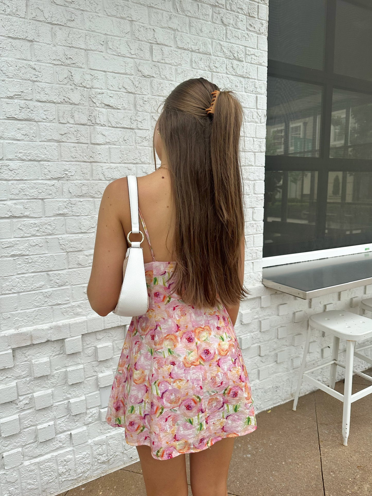For The Mems Floral Mini Dress