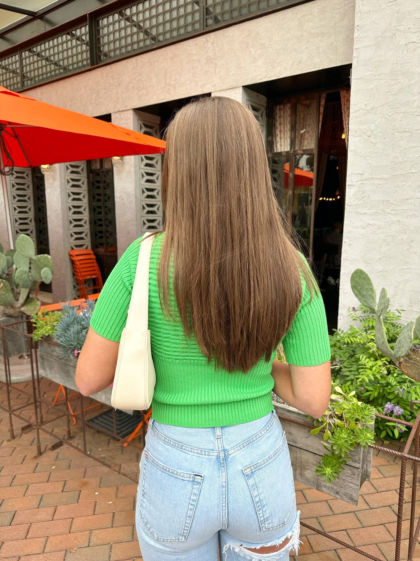 No Hard Feelings Cut Out Top