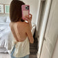 Waterfront Open Back Halter Tank