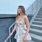 In Bloom Tiered Mini Dress