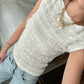 Shore Thing Lace Top with Open Back