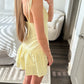Ellie Eyelet Drop Waist Mini Dress