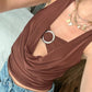 Ansley Cowl Neck Top