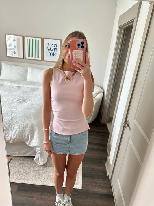 Polly Boat Neck Tank