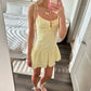 Ellie Eyelet Drop Waist Mini Dress