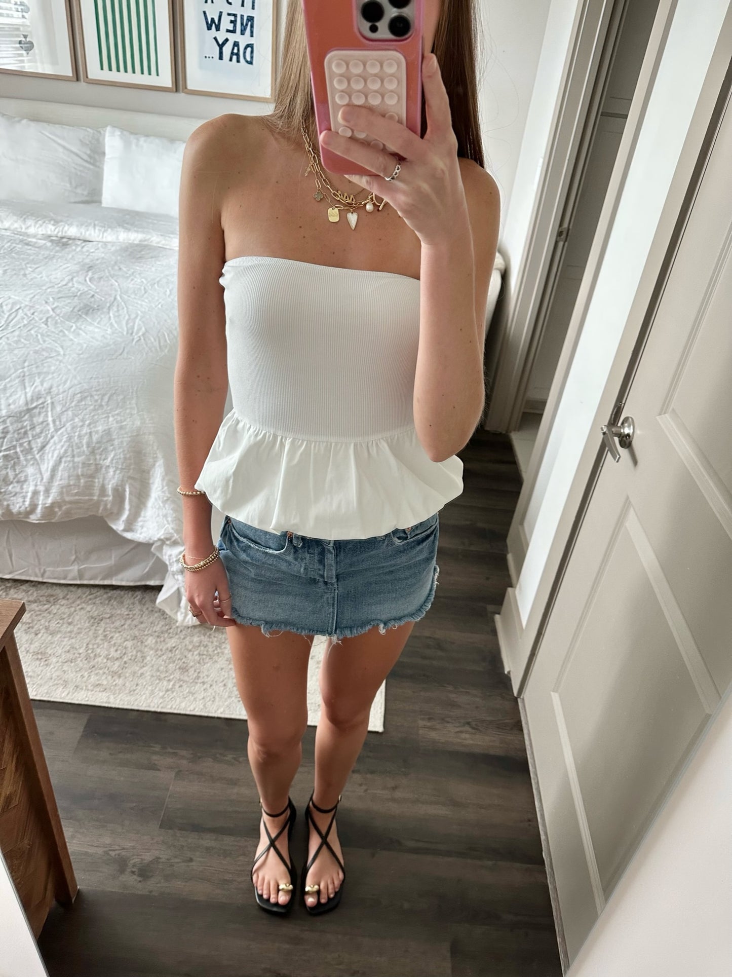 On my Own Bubble Tube Top