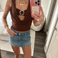 Ansley Cowl Neck Top