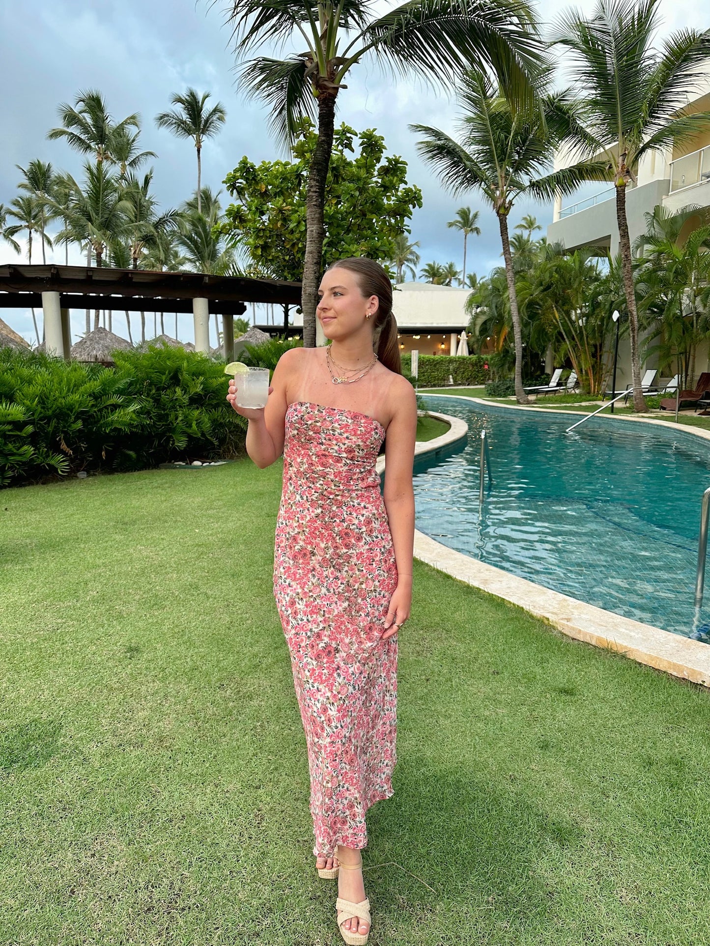 Head Over Heels Floral Maxi Dress