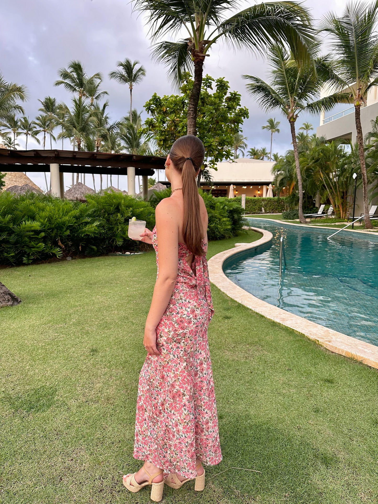 Head Over Heels Floral Maxi Dress