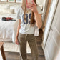 Rumor Has It Wide Leg Cheetah Pant