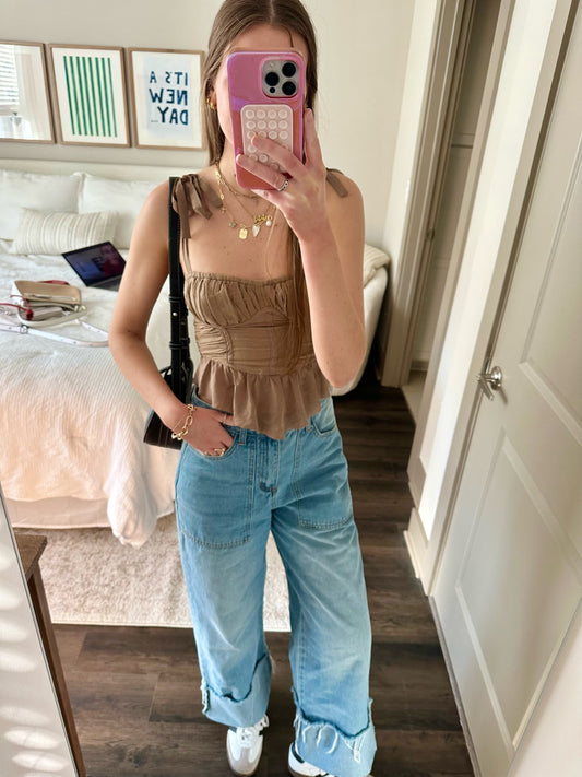 Reminiscing Summer Corset Top