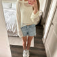 Sunset Cruise Crochet Top in White
