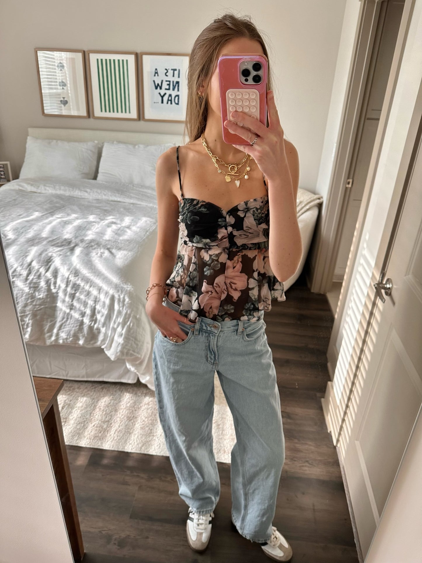 Forevermore Floral Tank