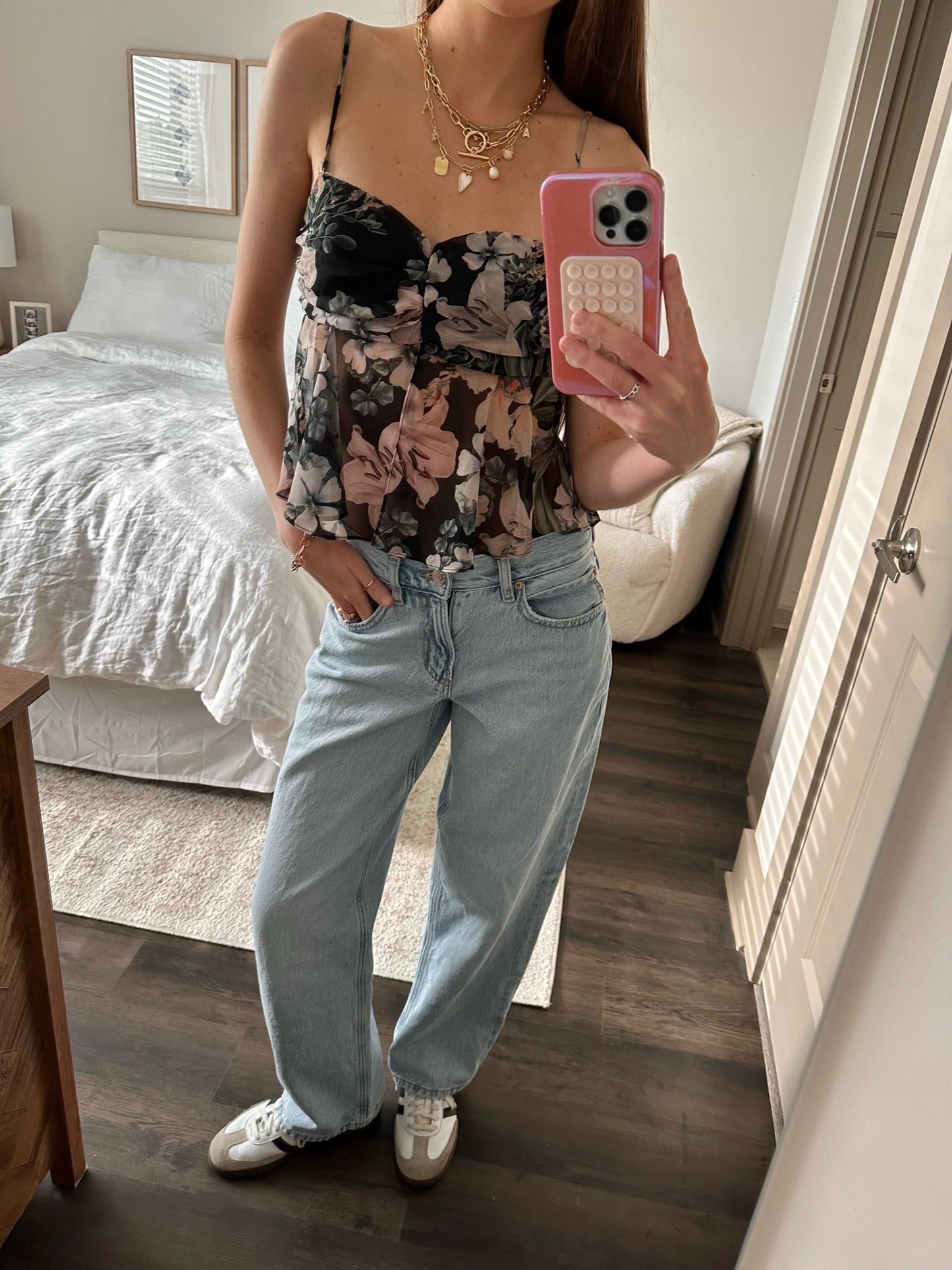Forevermore Floral Tank