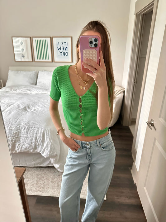No Hard Feelings Cut Out Top