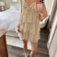 Lovers Lane Tiered Mini Dress in Tangerine