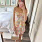 In Bloom Tiered Mini Dress