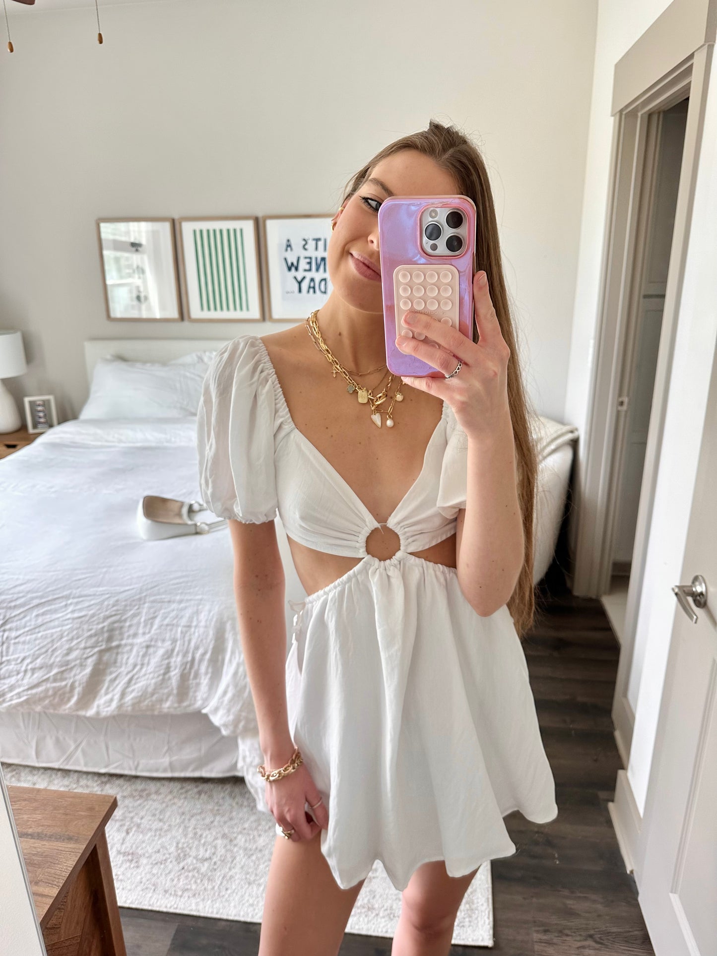 Sandy Beaches Mini Dress