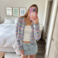 Rather Be Here Button Down Sweater